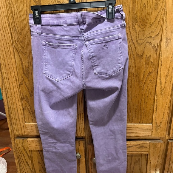 Purple Skinny Jeans with Classic Design - Picture 2 of 3
